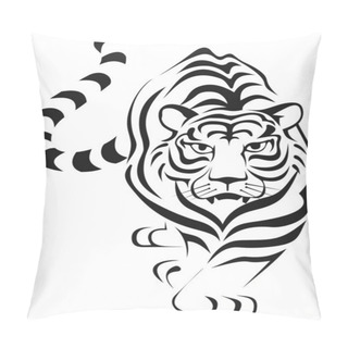 Personality  Tiger Pillow Covers