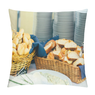 Personality  Catering Food Wedding Buffet Pillow Covers