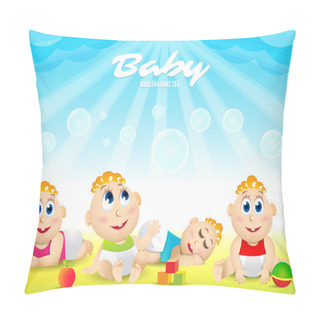 Personality  Colorful Baby Set  Pillow Covers