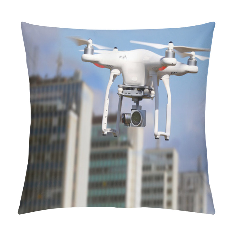 Personality  View Of Drone In Action Pillow Covers