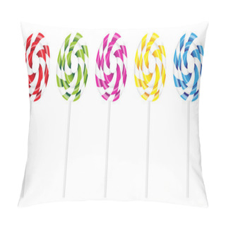 Personality  Swirly Lollipop Pillow Covers