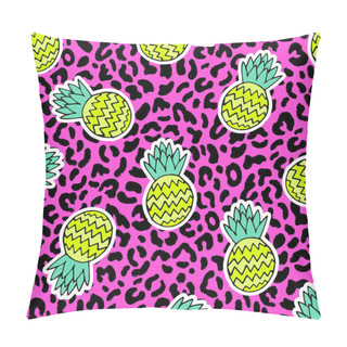 Personality  Seamless Pineapple Pattern Pillow Covers