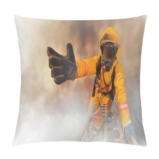 Personality  Firefighters Rescued The Survivors Pillow Covers