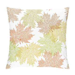 Personality  Maple Leaf Background Pillow Covers