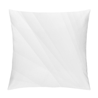 Personality  Geometry Line Abstract Arts Shading And Gradient Light Color Silver Gray Background.with Variety Angle Positions. Pillow Covers