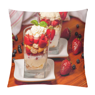 Personality  Trifle Cake Pillow Covers