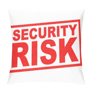 Personality  SECURITY RISK Pillow Covers