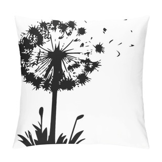 Personality  Dandelion - High Quality Vector Logo - Vector Illustration Ideal For T-shirt Graphic Pillow Covers