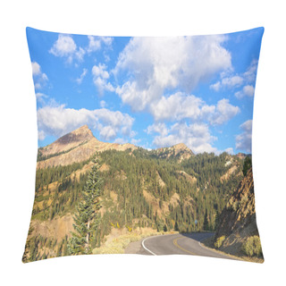 Personality  Diamond Peak In Lassen Volcanic National Park, California Pillow Covers