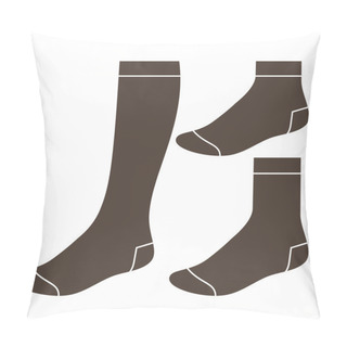 Personality  Set Of Socks Pillow Covers