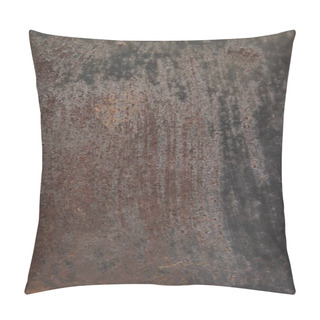 Personality  Rusty Metallic Surface Pillow Covers