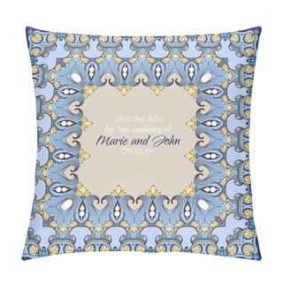 Personality  Mehndy Flowers Card Pillow Covers
