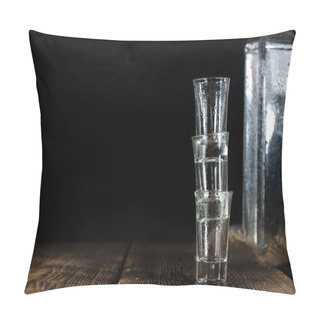 Personality  Pile Of Empty Shot Glasses Pillow Covers