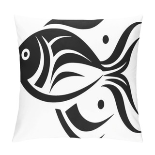 Personality  Fish - High Quality Vector Logo - Vector Illustration Ideal For T-shirt Graphic Pillow Covers
