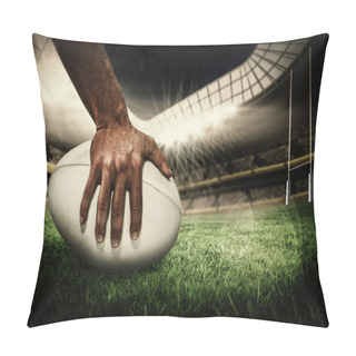 Personality  Sports Player Holding Ball Pillow Covers
