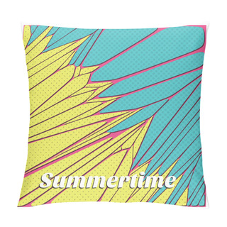 Personality  Abstract Summer Background Vector Illustration   Pillow Covers