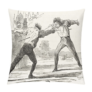 Personality  Duellists Pillow Covers