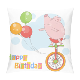 Personality  Happy Birthday! Pillow Covers