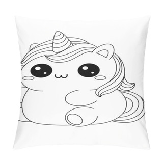 Personality  Cute Dinosaur Squishmallow Coloring Page Pillow Covers