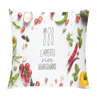 Personality  Fresh Vegetables And Herbs Pillow Covers