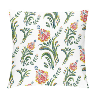 Personality  Abstract Elegance Seamless Pattern With Floral Background.  Pillow Covers