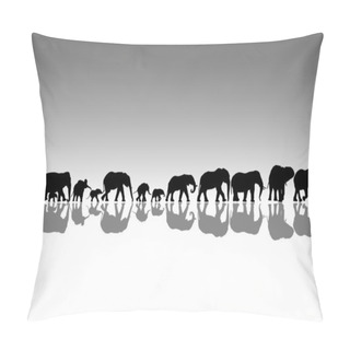 Personality  Elephants Pillow Covers