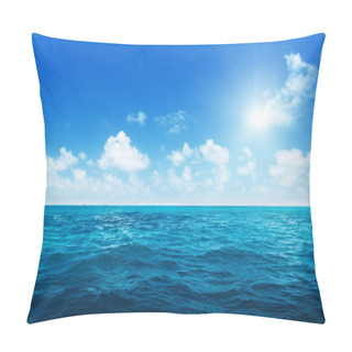 Personality  Perfect Sky And Water Of Indian Ocean Pillow Covers