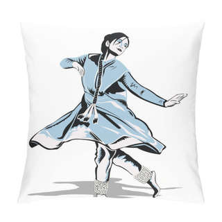 Personality  Indian Dancer Pillow Covers