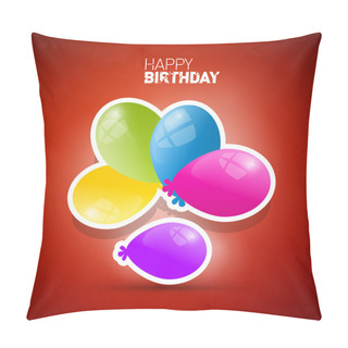 Personality  Happy Birthday Theme Pillow Covers