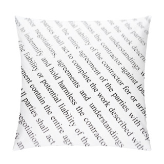 Personality  Text Background Pillow Covers