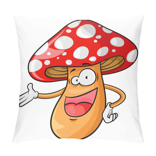 Personality  Cartoon Mushroom Pillow Covers