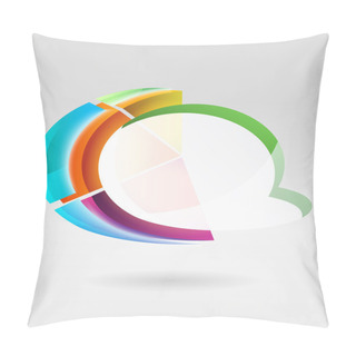 Personality  Vector Colorful Banner Vector Illustration  Pillow Covers
