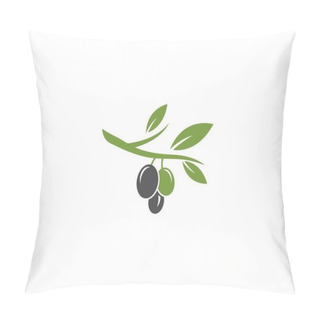 Personality  Olive Logo Template  Pillow Covers