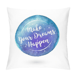 Personality  Watercolor Vector Background Pillow Covers