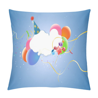 Personality Party Background Pillow Covers