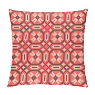 Personality  Russian Traditional Ornamental Pattern Pillow Covers