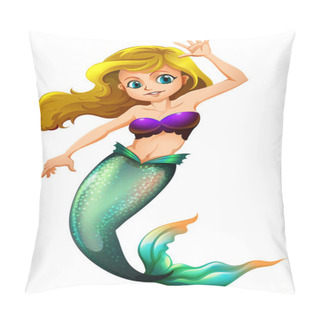 Personality  A Pretty Mermaid Pillow Covers