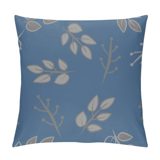 Personality  Abstract Simple Floral Pattern With Copy Space Pillow Covers