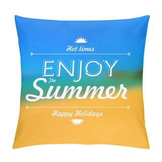 Personality  Enjoy Summer Holiday Pillow Covers