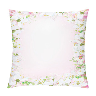 Personality  Spring Blossoming Flowers Pillow Covers
