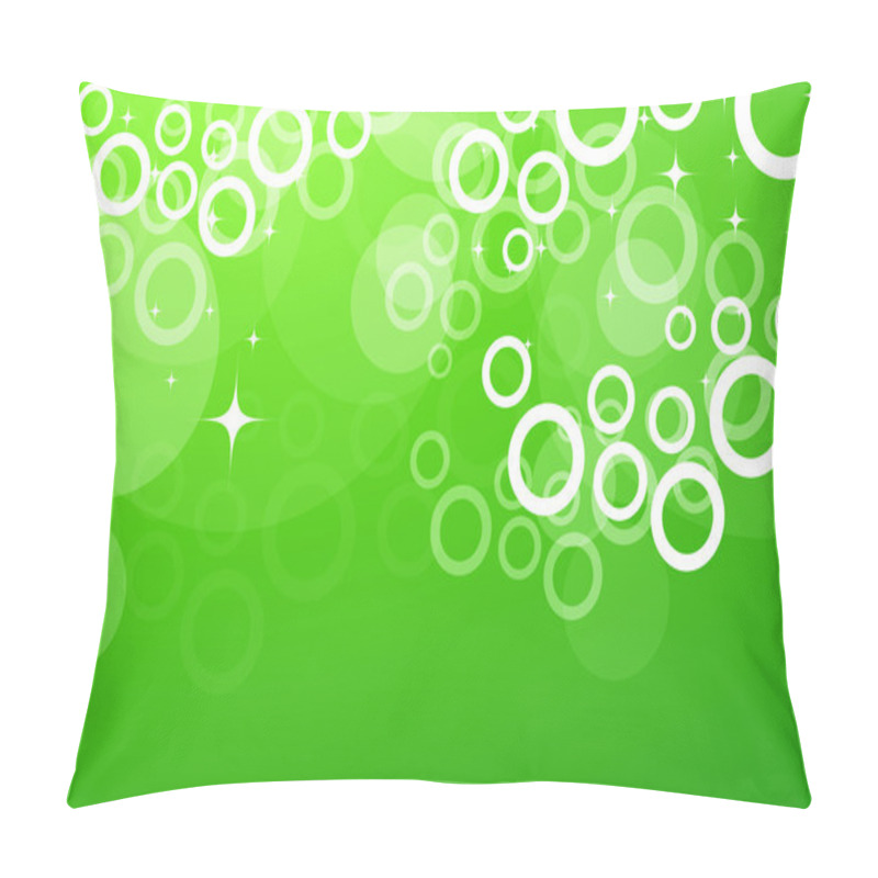 Personality  Vector abstract circles background pillow covers