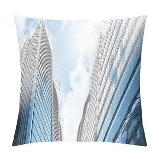 Personality  Project Of Modern Buildings Pillow Covers