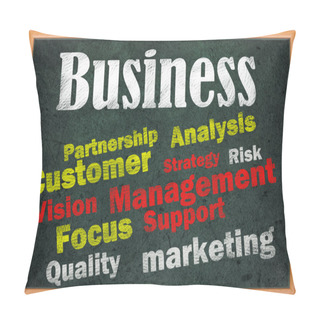 Personality  Business Concept With Other Related Words Pillow Covers