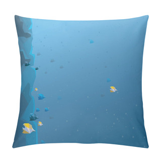 Personality  Coral Reef Fishes Pillow Covers