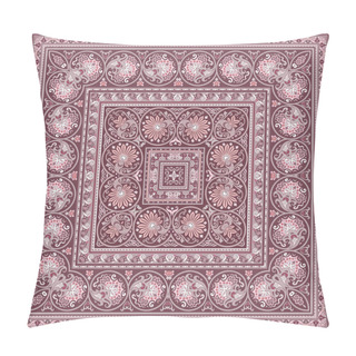 Personality  Vector Floral Ethnic Ornamental Illustration Pillow Covers