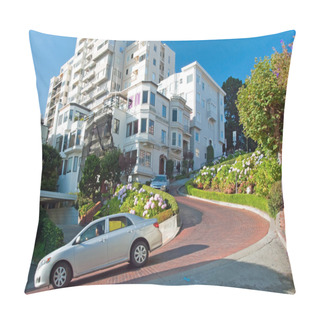 Personality  Lombard Street In San Francisco Pillow Covers