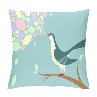 Personality  Birdsong Pillow Covers