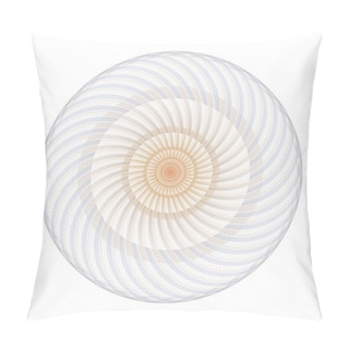 Personality  Abstract Background With Circular Pattern Pillow Covers