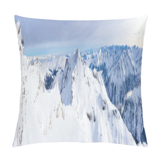Personality  Ski Resort Zillertal Hintertuxer Glacier. Austria Pillow Covers