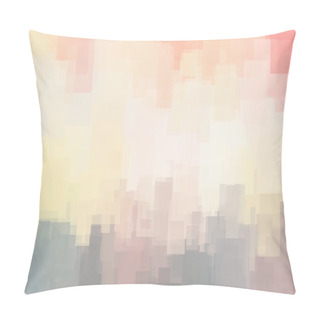 Personality  Abstract Background Or Texture With Geometric Objects Pillow Covers